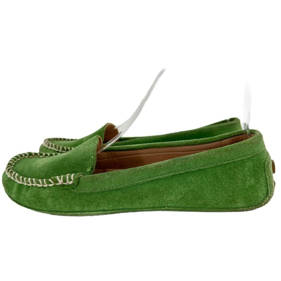 Lands end womens flats size 6 36 Kelly suede old money driving loafers coastal - Picture 3 of 11